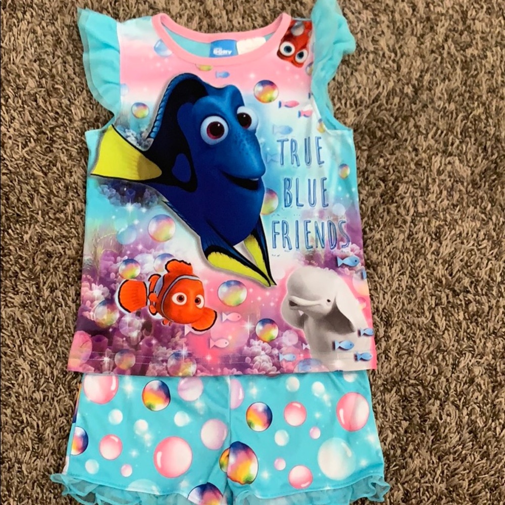 Disney Girls Finding Dory Pajama Set